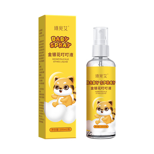 Honeysuckle sting liquid summer household children's anti-bite toilet water spray wholesale
