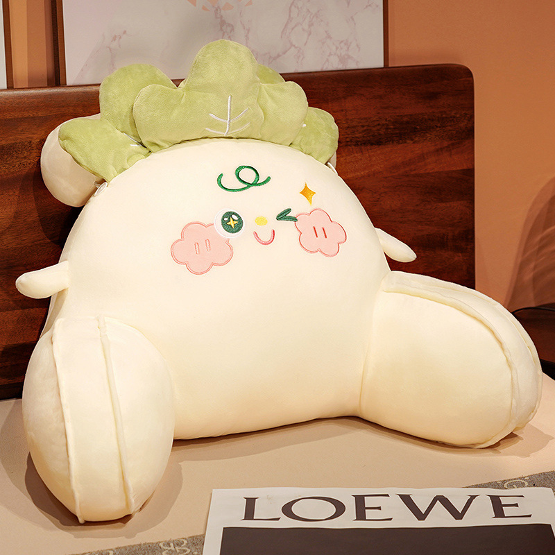 Cojín de cama multifuncional de dibujos animados, almohada de cabecera, almohada de cintura, almohada de cama, almohada de sofá, almohada de cama grande