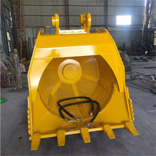 河道洗筛沙多功能砂石分离筛分笼筛分斗滚筒筛挖机旋转筛沙机