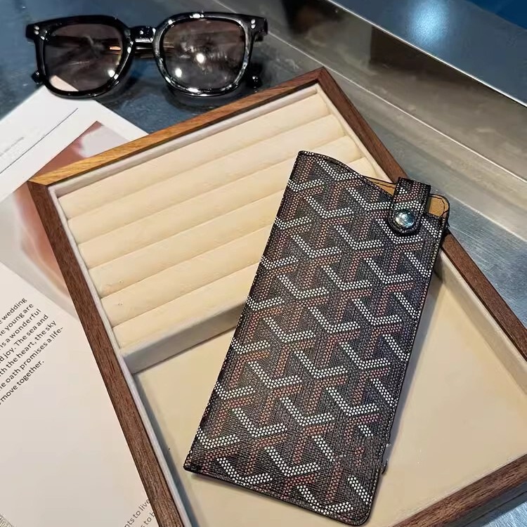 Casual Universal Men's and Women's Sunglasses Storage Bag Portable Glasses Bag Myopia Glasses Reading Glasses Protective Cover