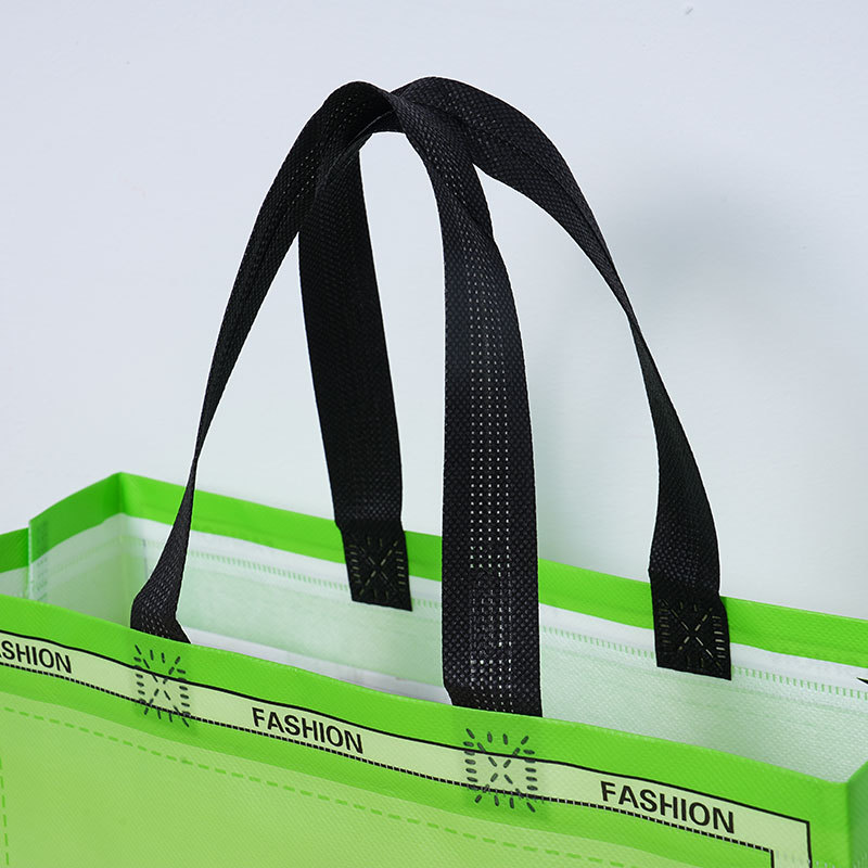 Bolsa de mano de moda de ropa revestida, bolsas de compras ecológicas personalizadas, bolsas de compras para hombres y mujeres con logotipo imprimible