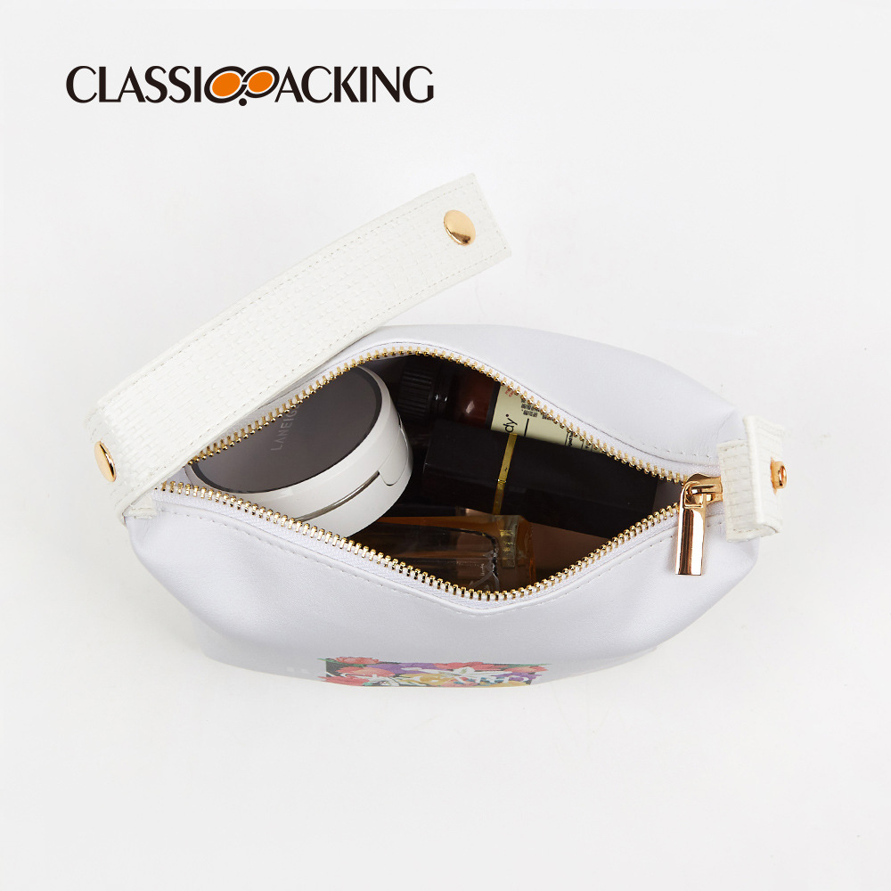 Simple japonés bolsa de cosméticos de gran capacidad de alto aspecto de cuidado de la piel Portátil Bolsa de almacenamiento de productos de viaje al aire libre