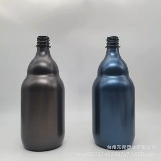 1000mlpet塑料瓶大容量葫芦形饮料瓶洗发沐浴露瓶乳液瓶加工定制
