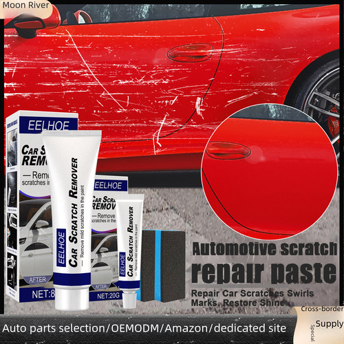 EELHOE Scratch Repair Agent, Paint Scratch Repair Car Wax Polisher, Scratch Removal and Waxing Agent