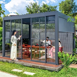 亭子;阳篷、雨篷;卷帘