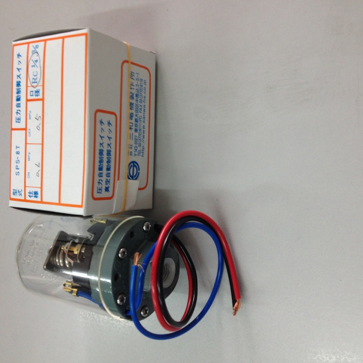 日本三和SANWA DENKI压力开关SPS-8T供应铁路行业