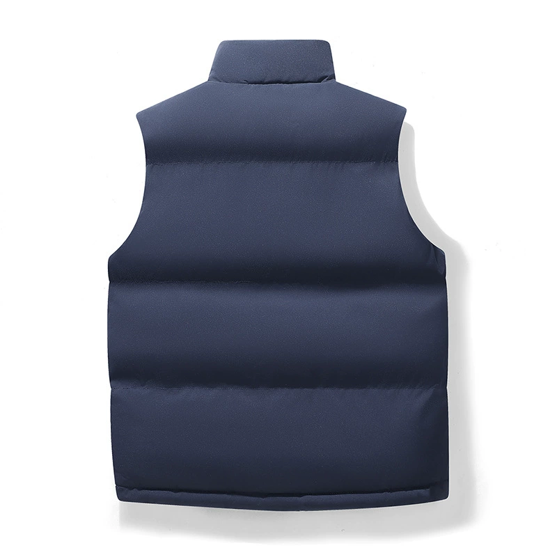 Трансграничная оптовая продажа новый осенний и зимний жилет мужской живой толстый пуховик зимний жилет