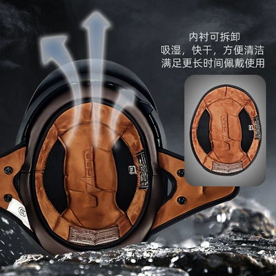 Helmet Summer Motorcycle Helmet Scoop – Motosiklet kaskı (dəbilqə)
