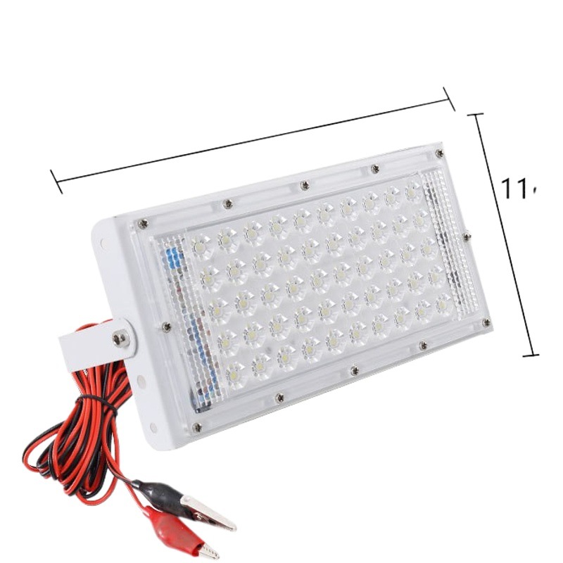 Directo de fábrica LED lámpara de baja tensión 12V lámpara de mercado nocturno se puede empalmar publicidad lámpara de proyección reflector