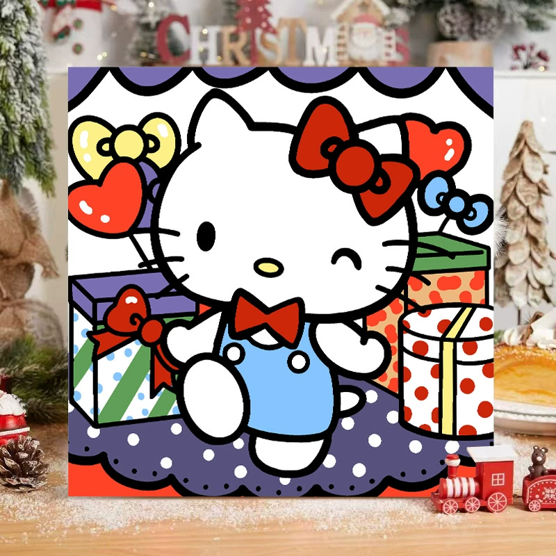 Digital acrylic, decorations, handmade, anti-stress
