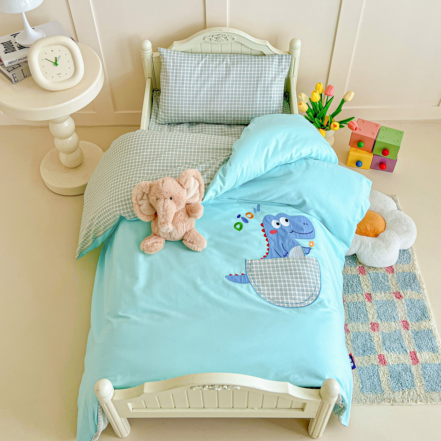 포켓 공룡 (A등급/항균/진드기 방지/포름알데히드 제로)