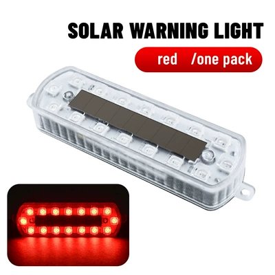 Flash Wiring-Free Car Call, Tail light - double-row-16-beads-solar-red-light