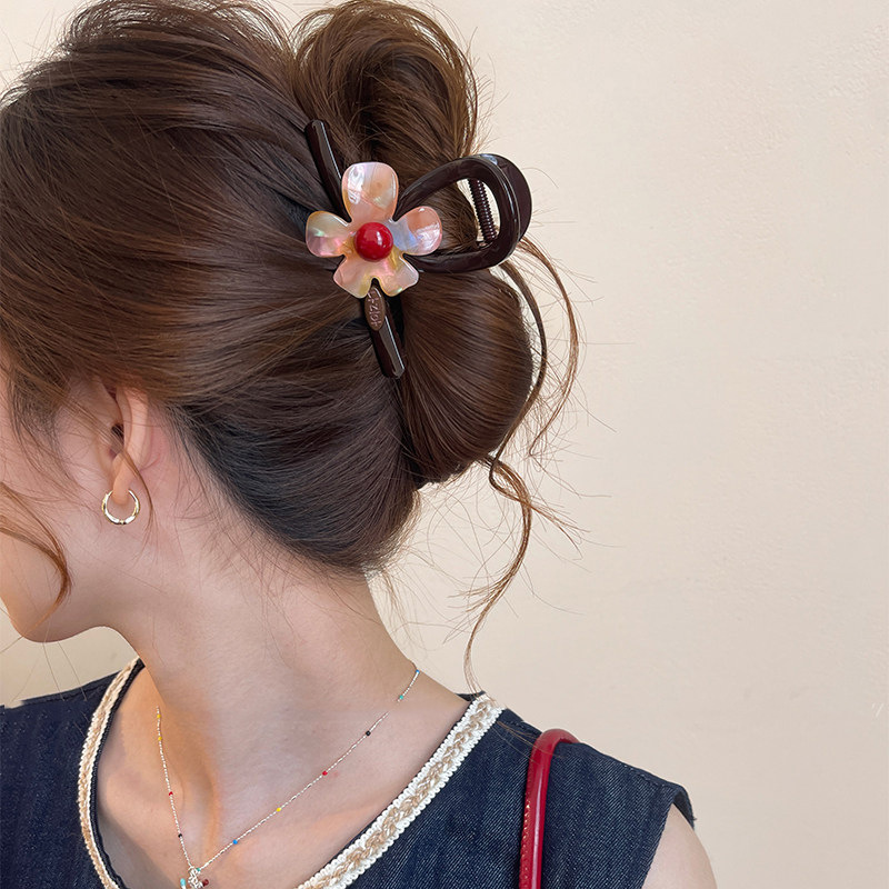 2호 미디엄 심포니 아세테이트 플라워 클립