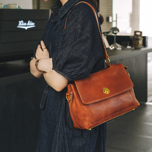 Summer shoulder bag, retro one-shoulder bag, high-quality style