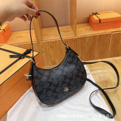 跨境C家包包女bag2025新款月牙包腋下包女单肩包百搭时尚斜挎包