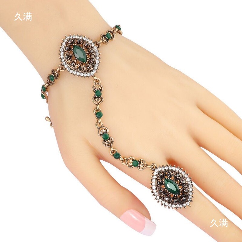 Bracelet Thai Performance Accessories Dance Dunhuang Feitian Dance Hand Ornaments Dai Dance Performance Bracelet Dance Belly Dance India