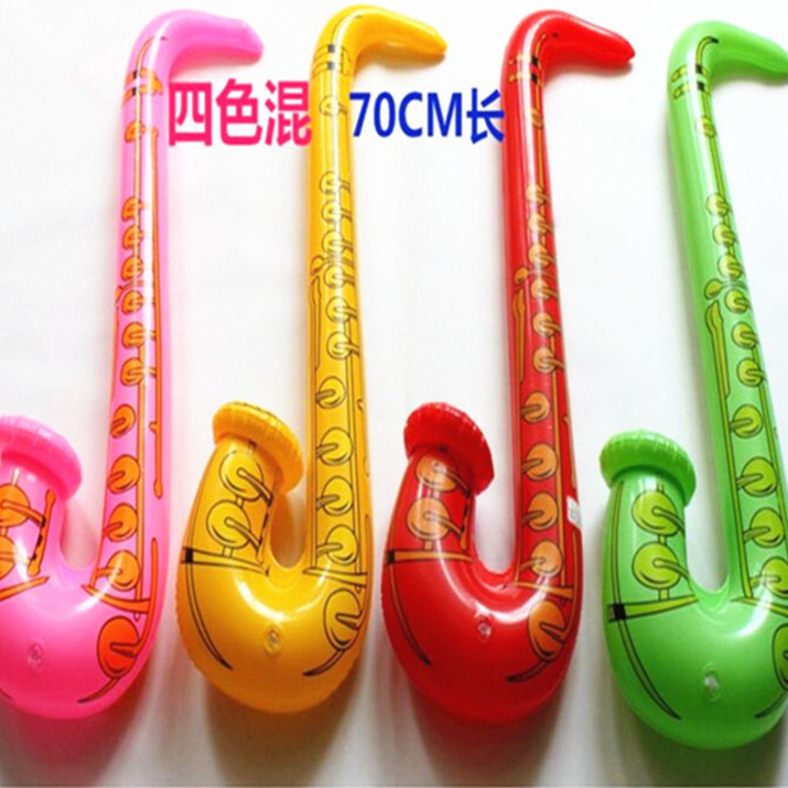 Inflatable musical instruments, inflatable saxophones, custom PVC inflatable musical instruments, stage props, promotional gifts, and toys.