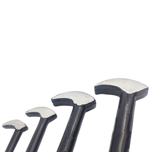 Factory direct sale 4-piece set of round rod crowbar, nail remover, heat treatment on both ends 6