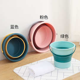 折叠桶水桶大小号车载旅行洗车桶家用便携式加厚塑料户外钓鱼桶