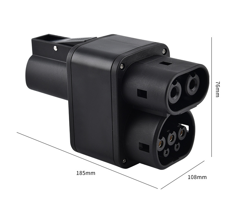 Waterproof and Dustproof New Energy Vehicle Charging Pile Dc Adapter to European Standard Nacs-Ccs2 Adapter