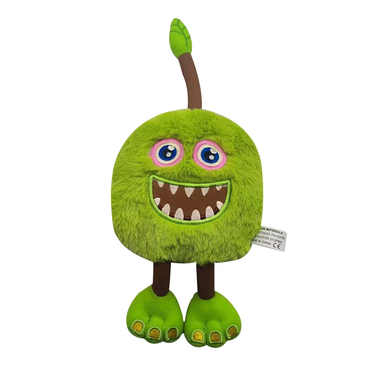 Liquidación transfronteriza juguete de peluche MySingingMonsters Monster Concert muñeca pequeña verde Pequeño Blanco