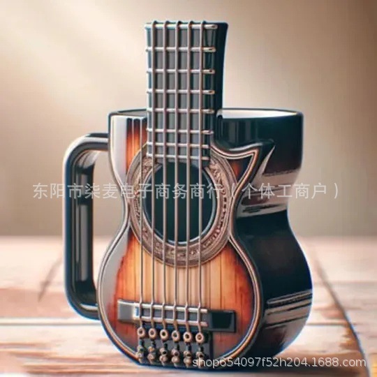 Nuevo instrumento musical transfronterizo taza de café instrumento musical taza de café creativa taza