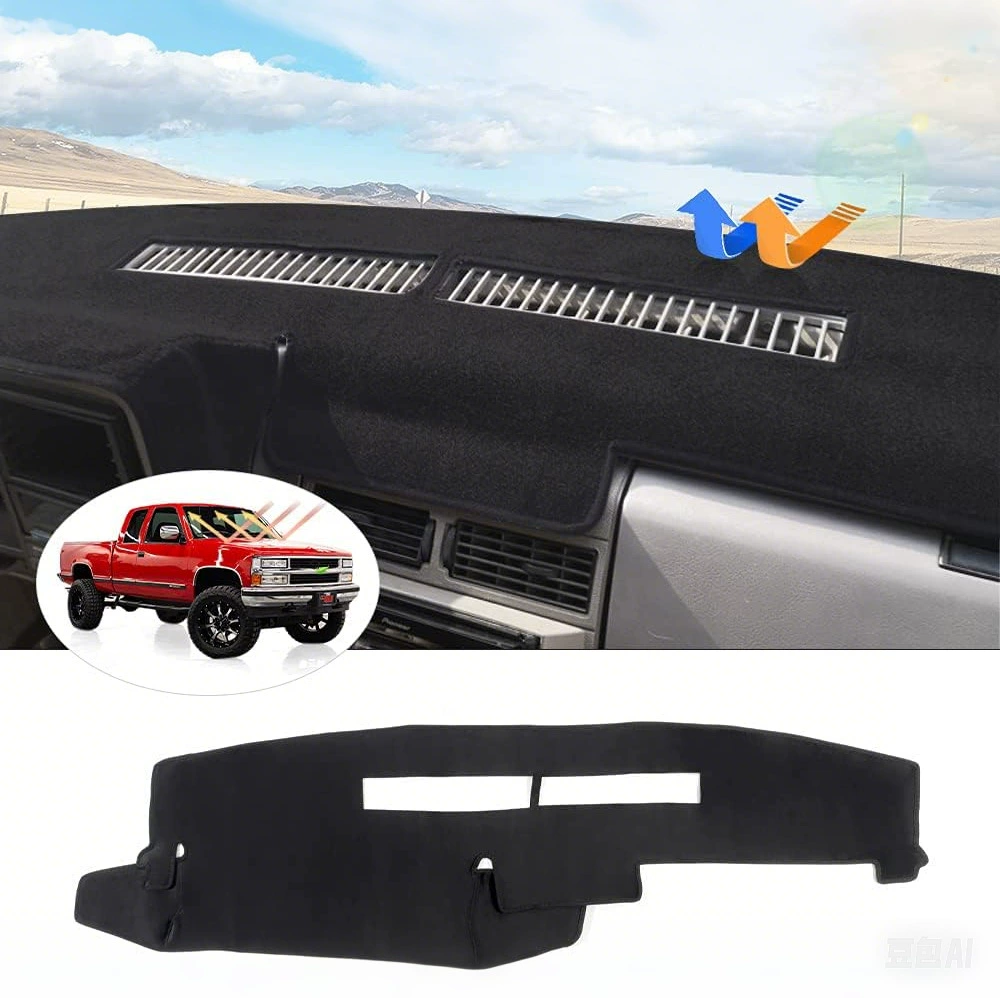 Накладка на панель приборов для пикапа Chevrolet Silverado/GMC 1988–1994, легкий коврик