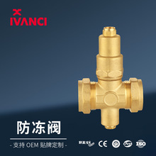 防冻阀运用于热泵封闭式循环系统 自动泄水泄压防冻结热泵防冻阀