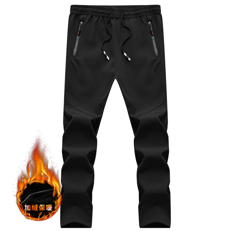 Men's Outdoor Cargo Pants with Multiple Pockets, Casual Straight-Leg Pants for Spring and Autumn, Suitable for Hiking, Mountaineering, and Travel, Versatile and Trendy