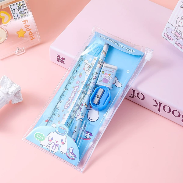 Jade Cinnamon Dog Stationery Set (Bag)