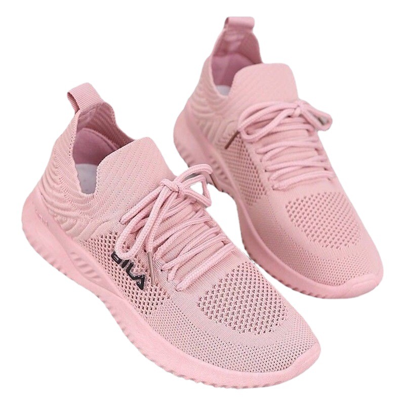 Zapatillas de deporte para mujer para otoño, zapatos casuales de malla transpirable para estudiantes, zapatos blancos con suela suave, zapatos para correr transpirables y cómodos para mujer.