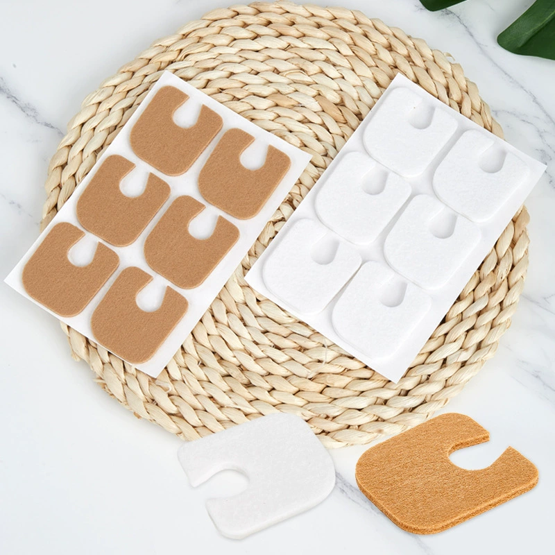 U-образные фетровые мозоли повседневные мозоли на ногах противоболезненные противоизносные наклейки на подошвы Невидимые защитные наклейки амортизирующие наклейки на пятку