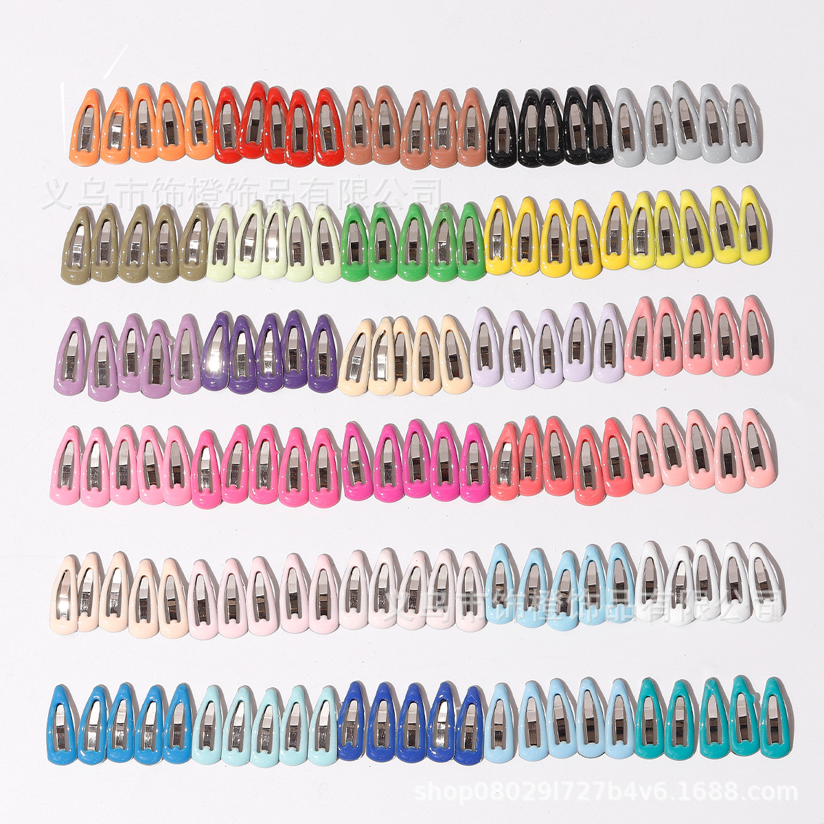 2cm Korean BJD Drop Shape Drop Oil Hair Clip Doll Pet Hair Accessories Doll Hair Clip Mini Broken Hair BB Clip Clip