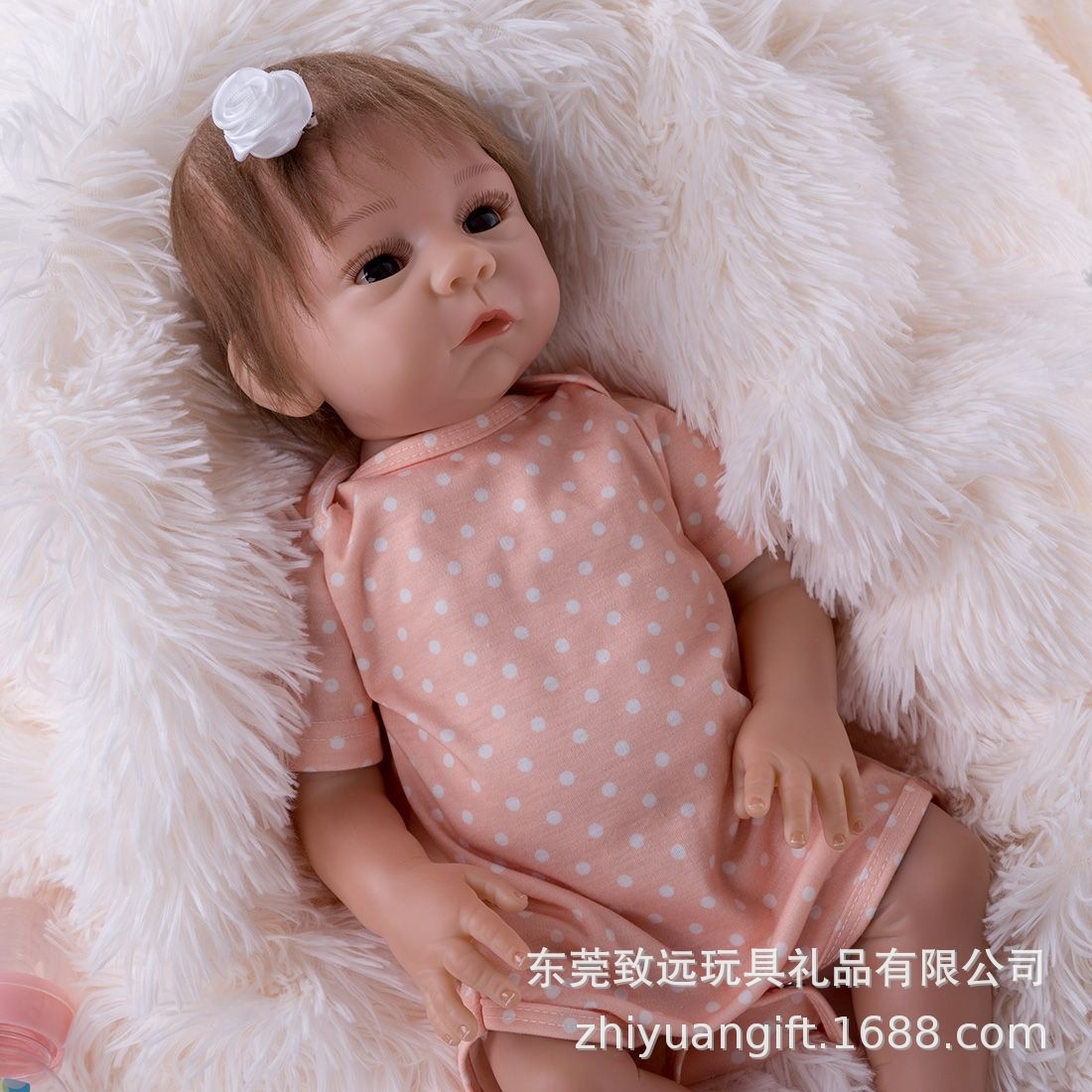 Padres e hijos pulgadas de cambio Harl lavado juguetes interactivos hechos a mano bebés 18ow muñecas renacidas aleatorias