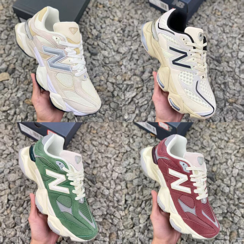 Putian Pure Original New Balance Nb9060 Elephant Hoof Mesh Breathable Lightweight Dad Shoes Casual Sports Shoes Women's Shoes Men's Shoes