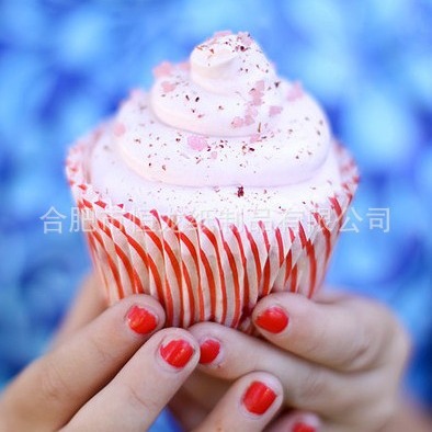 Día de San Valentín titular de papel de pastel de cubo de PVC patrón de papel de envolver al azar Directo de fábrica a prueba de aceite de alta temperatura pastel