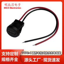TYPE-C 2Pע�zֱ������ʽĸ�� USB�B���� Type-C��ˮĸ�� ���l
