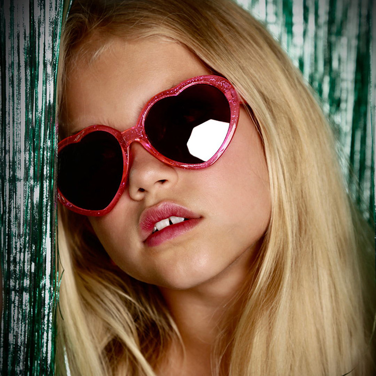 New Children's Fashion Love Shape Glasses display picture 13