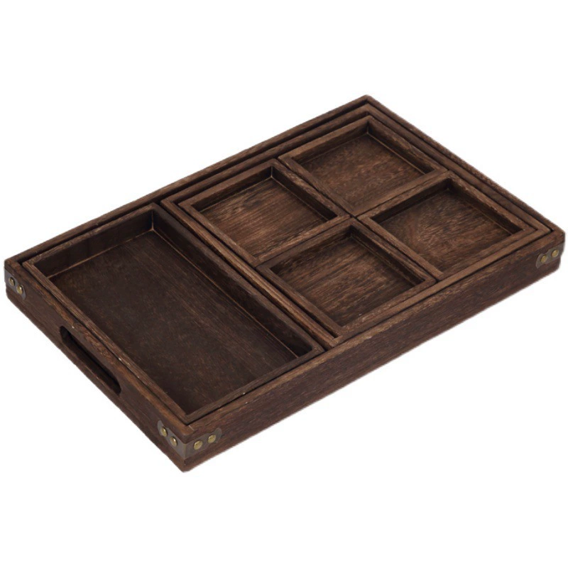 Japanese creative rectangular tea set for hotel
