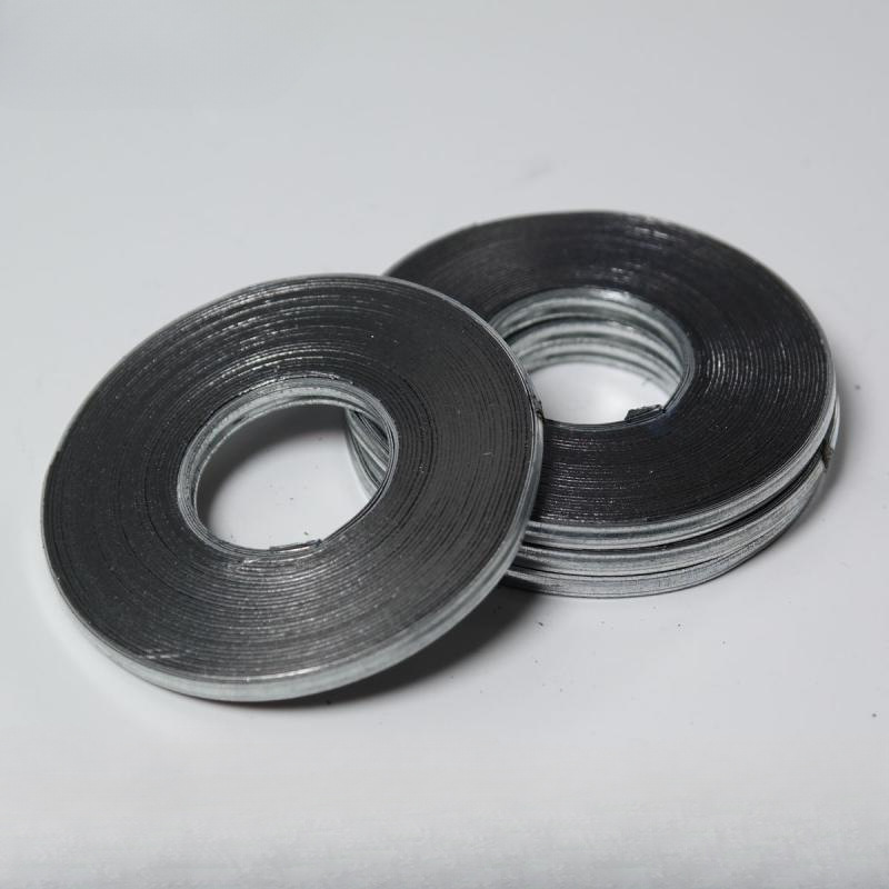 法兰密封金属石墨缠绕垫片管道阀门基本型不锈钢垫圈耐高温高压DN