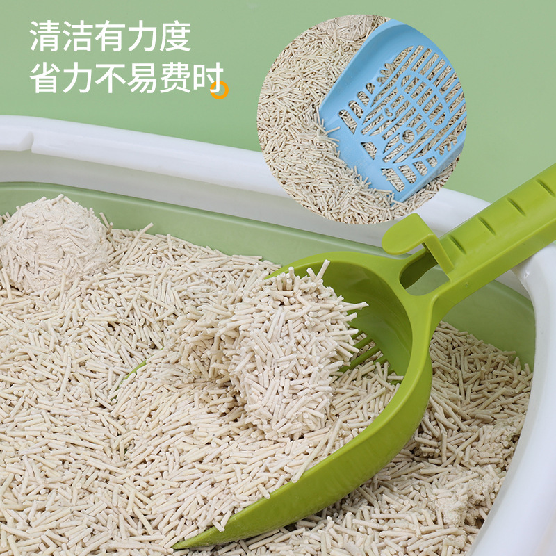Pala para Arena de Gato, Comida para Gatos, Excremento de Gato, Pala para Arena de Tofu, Pala de Limpieza para Caja de Arena para Gatos, Suministros para Mascotas al por Mayor image 4