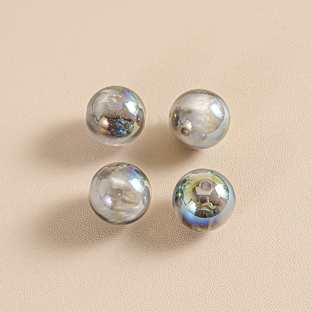 Ins20 ojos de gato gypsophila ultravioleta que cambia de color, brazaletes de bricolaje, cadena de teléfonos móviles, accesorios de joyería, cuentas sueltas