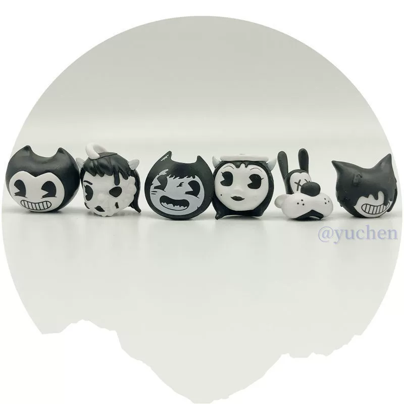 Бэнди и чернила машины Несколько частей головы в нижней части с небольшими отверстиями, чтобы сделать чехол для карандашей DIY