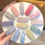 侧边宝宝碎花女童发卡