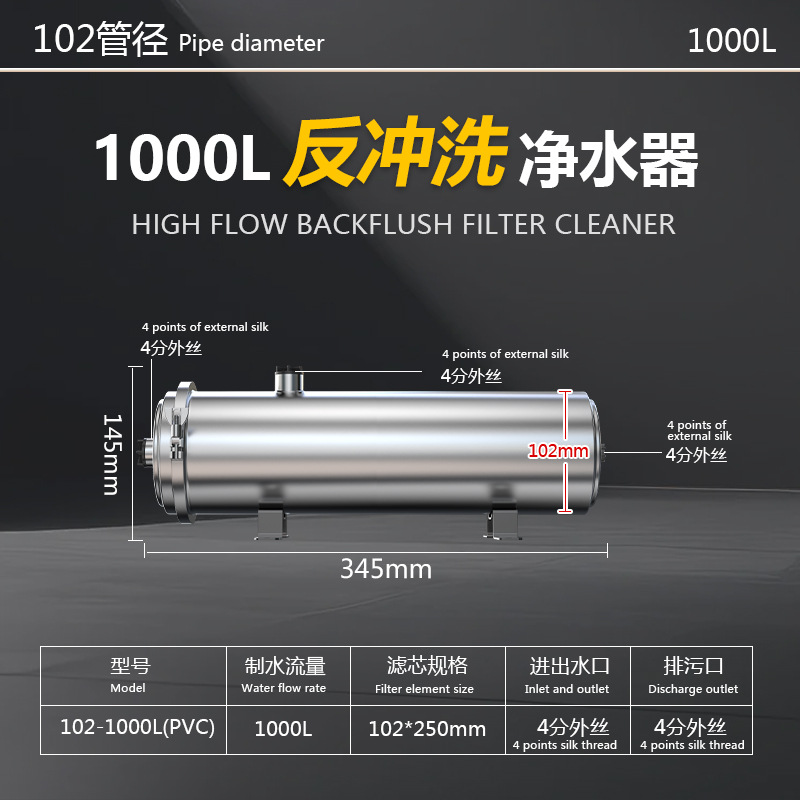 Система очистки воды 102-1T HPVC