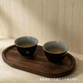 木质托盘简约茶水盘家用水果面包餐盘客厅马克杯水杯咖啡杯托盘