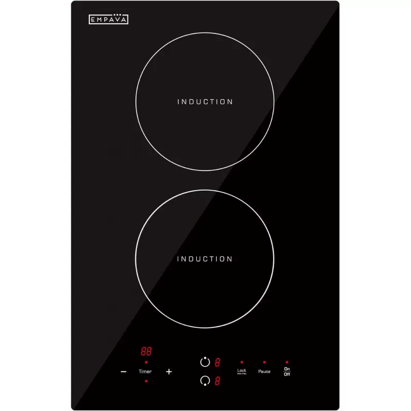 Empava 12 Inch Electric Induction Cooktop Smooth Surface wit