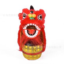 金钱鼓狮旅游纪念饰品文创集市毕业礼物创意礼品中国风狮子