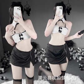 夜如梦  新款情趣内衣白领秘书OL制服诱惑角色扮演夜店演出服跨境