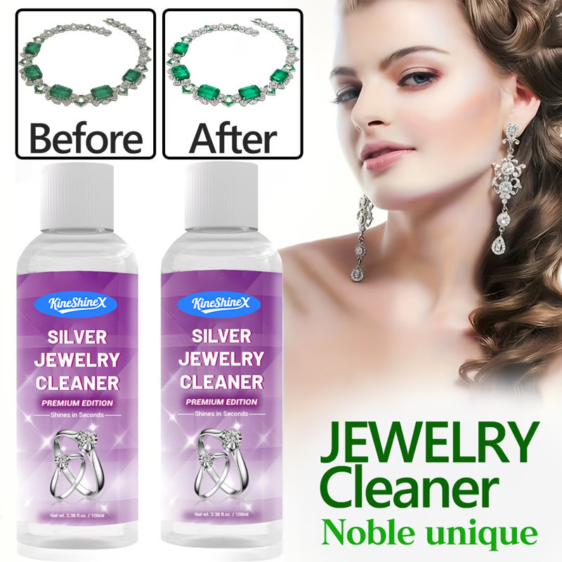 Kineshinex Silver Anti-Oxidant Jewelry Polishing and Cleaning Agent for Silverware and Jewelry Accessories Kineshinex Silver Anti-Oxidant Jewelry Polishing and Cleaning Agent for Silverware and Jewelry Accessories
